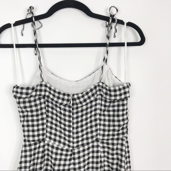 Cupcakes and Cashmere Eddie Gingham Dress Black 0 - Picture 7 of 11